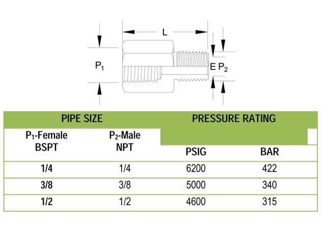 Pipe Fittings Adapter NPT Exporter