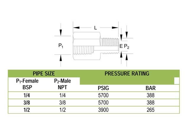 Pipe Fittings Gauge Adapter Exporter