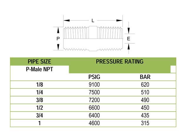 Pipe Fittings Nipple Close Exporter