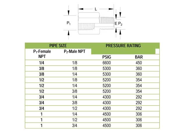 Pipe Fittings Reducing Adapter - Tube fittings and Valves Manufacturers